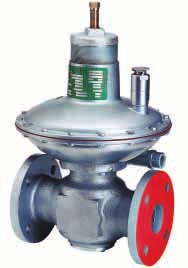 INTRODUCTION The DIVAL pressure regulators are direct action devices for low and medium pressure, controlled by a diaphragm and counterspring.