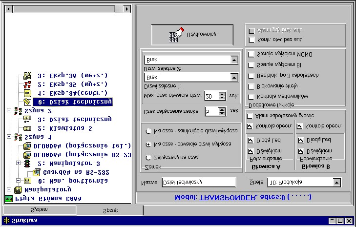 6 Czytnik kart zbliżeniowych CA-64 SR SATEL PROGRAMOWANIE USTAWIEŃ Do zaprogramowania ustawień ekspandera w programie DLOAD64 wykorzystuje się okno dialogowe przedstawione na rysunku 2.