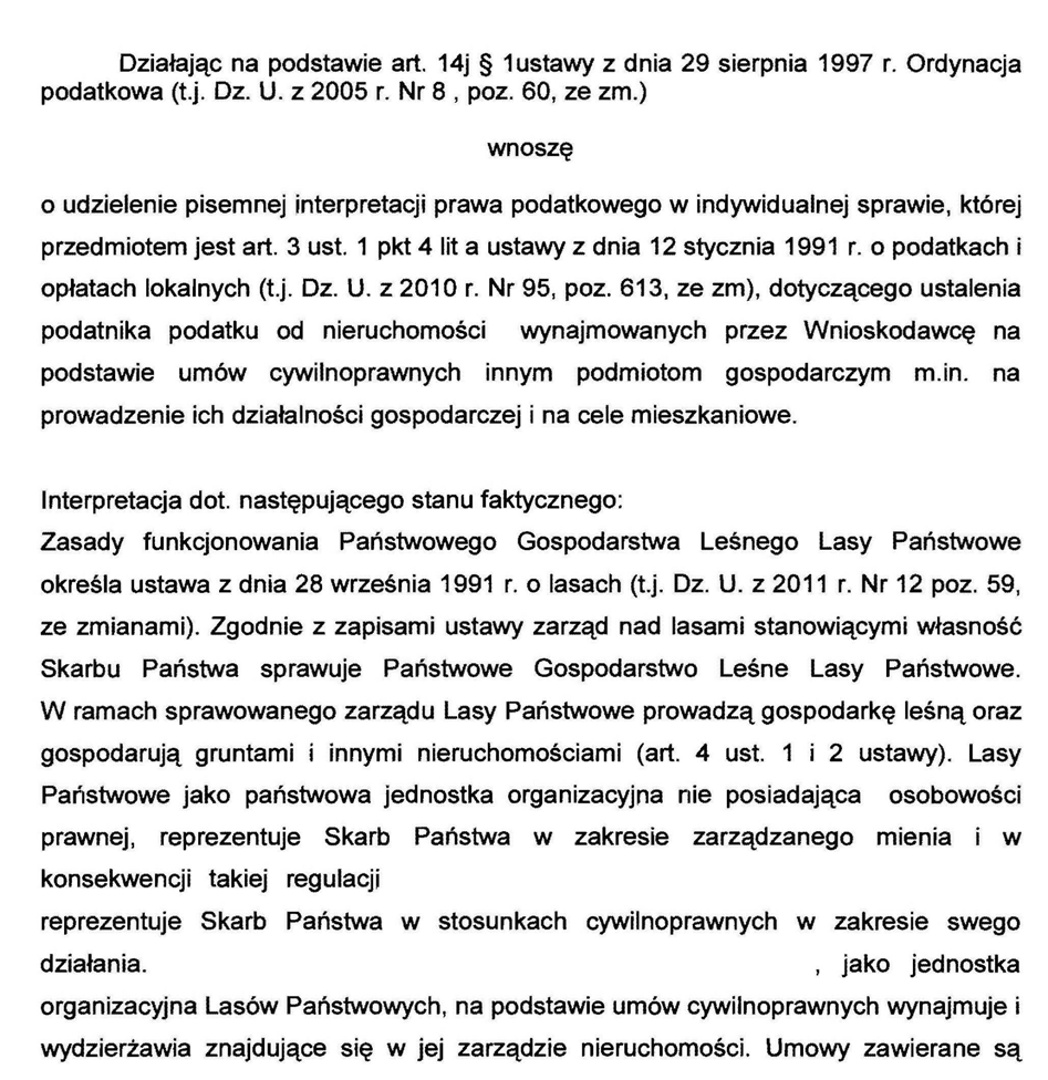 Rodzaj dokumentu Interpretacja indywidualna Sygnatura DF-Fn-III.310.1.2012 Data 2012-02-21 Autor Prezydent Miasta Łodzi Temat Na którym z podmiotów określonych w art. 3 ust. 1 pkt 4 lit.