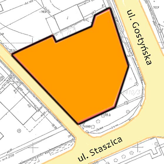 Pysząca I niezwykle atrakcyjny teren o powierzchni 7,9 ha, położony przy granicy południowej części Śremu, przy drodze nr 434 w kierunku Rawicza, blisko obwodnicy miasta.