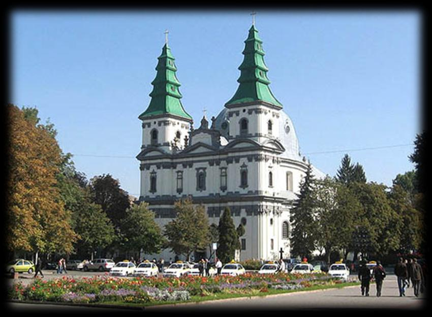 Tarnopol Obecnie jest stolicą obwodu tarnopolskiego, położone nad Seretem.