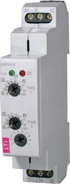 Przekaźniki czasowe i nadzorcze Czujnik poziomu cieczy HRH-5 Zastosowanie - Do kontroli poziomu cieczy w zbiorniku (studnia, cysterna, basen itp.).