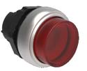 Seria Ø22mm Przyciski podświetlane, z samoczynnym powrotem LPC BL10... LPC BL20... Przyciski podświetlane, dwustanowe LPC QL10... LPC QL20... Przyciski podświetlane, grzybkowe LPC BL614... LPC BL664.