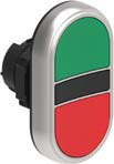 Seria Ø22mm Przyciski dwuklawiszowe, z samoczynnym powrotem LPC B1... LPC B2... Przyciski trzyklawiszowe, z samoczynnym powrotem LPC B3... Kod Kolor Symbole Ilość Masa 2 przyciski kryte (bez adaptera).
