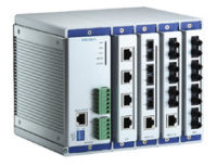 EDS-616 Zarządzalny, modułowy switch na szynę DIN Zarządzalny, modułowy switch na szynę DIN Zarządzalny switch o budowie modułowej Możliwość wykorzystania do 16 portów Fast Ethernet Szeroki wybór
