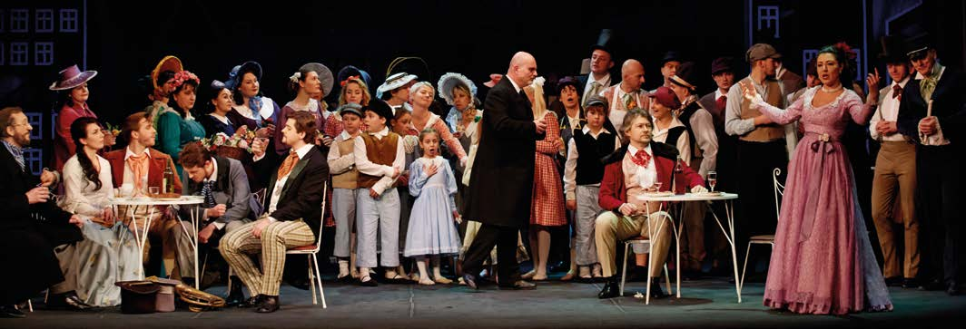 DZIAŁO SIĘ Fotografie: KaROL Fatyga W grudniu na scenę Opery Śląskiej powróciła Cyganeria Giacoma