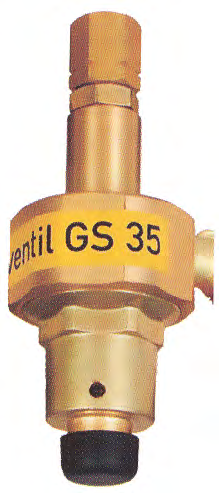 Typ 61 01 750000 ZOR G 1/4 - tlen i gazy niepalne 61 01 760000 ZOR G 3/8 - gazy palne Zawory mocowane są do króćca wylotowego reduktora w celu zamknięcia dopływu gazu