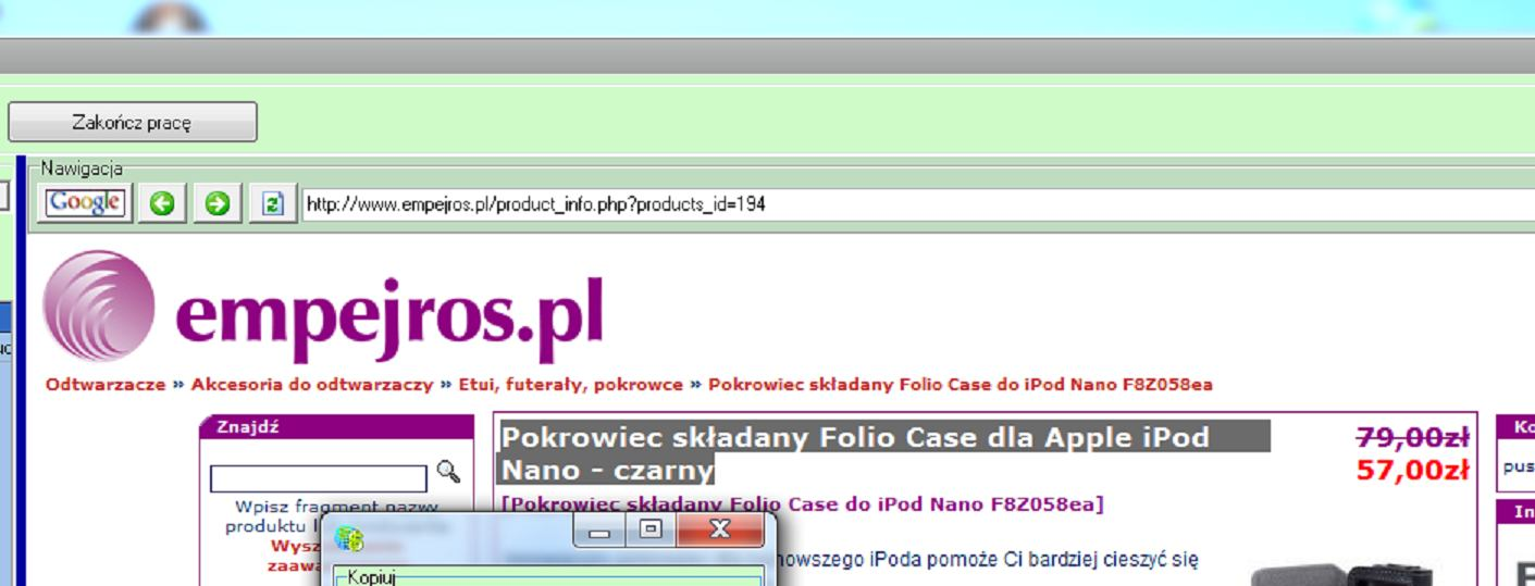 h) OBNIŻKA % (5) ( jeśli został określony w opisie promocji % obniżki ) i) DATA DO ( jeśli została określona w opisie promocji