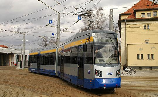 pojazdy z Lipska są w stanie oddawać do sieci prąd z hamowania!