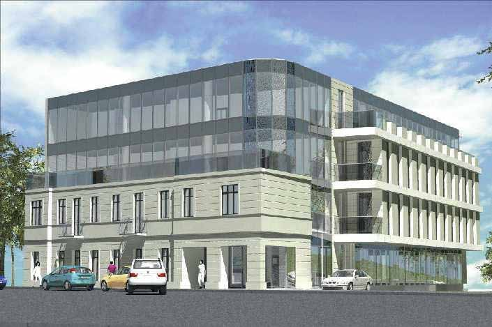 16. CORNER HOUSE 3 CZECHOWSKA ST. Location...Lublin, 3 Czechowska St. Year of construction...2017/2018 Building class...b Total office space in m 2...2 167 Available office space in m 2.