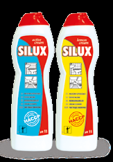 SILUX PROFESSIONAL MLECZKO posiada 2 zapachy: ACTIVE i LEMON usuwa tłuszcz i zabrudzenia nie rysuje powierzchni stosowany w systemach HACCP SILUX PROFESSIONAL