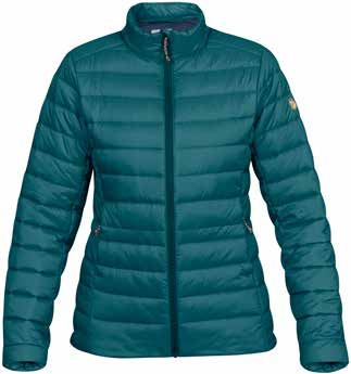 f o r e v e r warm Keb Lite Padded Jacket (wersja damska i męska) Ta lekka i zajmująca mało miejsca kurtka bardzo dobrze sprawdza się zarówno jako warstwa wierzchnia oraz środkowa, pod kurtką typu