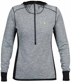 b e r g t a g e n Warstwa podstawowa Bergtagen Woolterry Hoodies (wersja damska i męska) Ciepła bluza została wykonana z doskonale izolującej mieszanki wełny Merino frotte, stosowanej jedynie przez