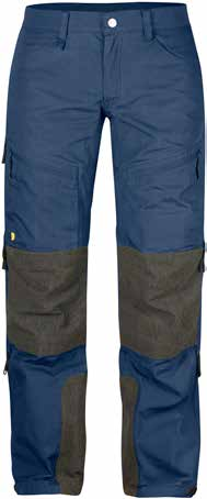 b e r g t a g e n Warstwa pracująca Bergtagen Trousers (wersja damska i męska) Techniczne spodnie przeznaczone do aktywności powyżej górnej granicy lasu.