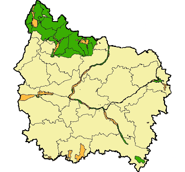Obszary Natura 2000 na terenie RDLP w Toruniu obszary