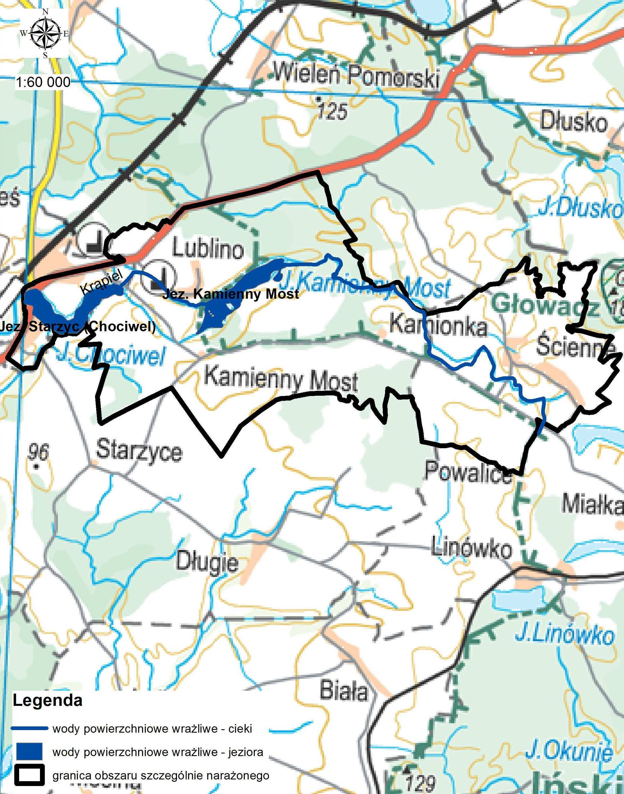 Załącznik Nr 5 do Rozporządzenia Nr 5/2015 Mapa poglądowa wód