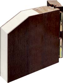 PARAMETRY TECHNICZNE Konstrukcja drzwi zewnętrznych ramowo-płycinowych, płytowych 88 mm: Drzwi zewnętrzne ramowo-płycinowe, płytowe o grubości 88 mm wykonane są z drewna sosnowego klejonego warstwowo