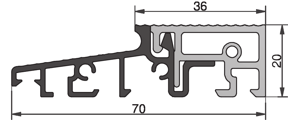 TS77012g- FL PVC TSUK4135, TSUK4180, TSUK5049 (wszystkie rodzaje),
