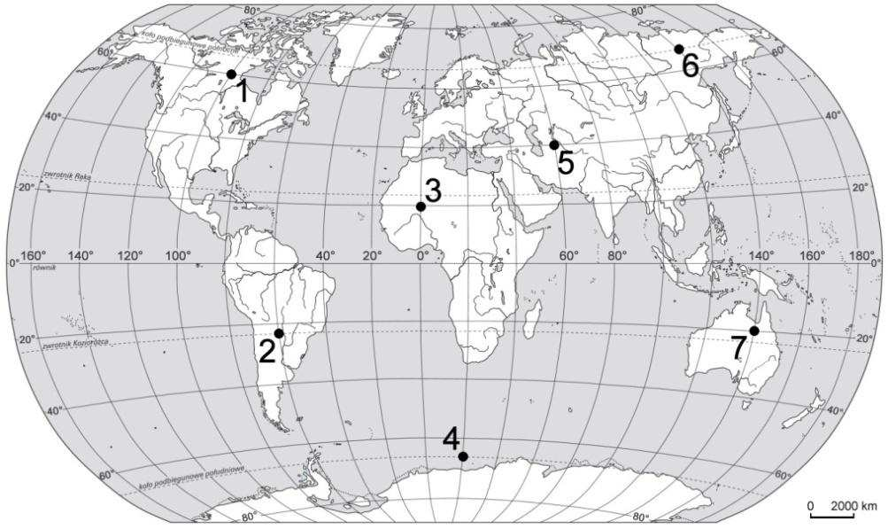 30 Egzamin maturalny. Geografia. Poziom rozszerzony. Zbiór zadań Zaznacz czynnik, który wpływa na powstawanie zjawiska przedstawionego na fotografii. A. Spalanie meteorów w atmosferze Ziemi. B.