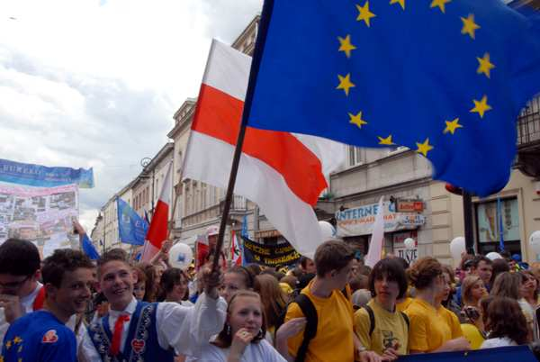 Parada Schumana 9 maja Pl. Zamkowy,Krakowskie Przedmieście, Nowy Świat Parada w ramach 16.