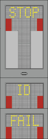 Slow down (non-standard situations): A SLOW message shown alternately with the aeroplane type in the alphanumeric field is displayed in reduced visibility (weather conditions) or in the event of