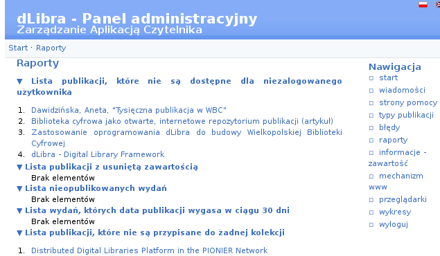 Możliwości panelu