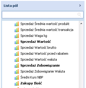1. Raporty wzorcowe Raport Zalegania Produktów Na Dzień Dodano raport wzorcowy i standardowe umożliwiające analizę zalegania produktów na zadany dzień. 2.