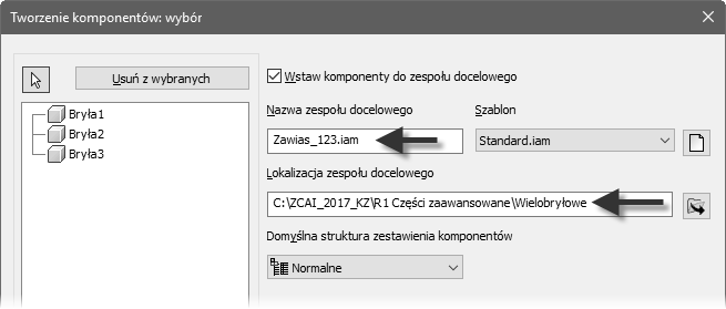 63 rys. 1.134 11. Utwórz wyci cie przez wyci gni cie proste szkicu, przelotowe.