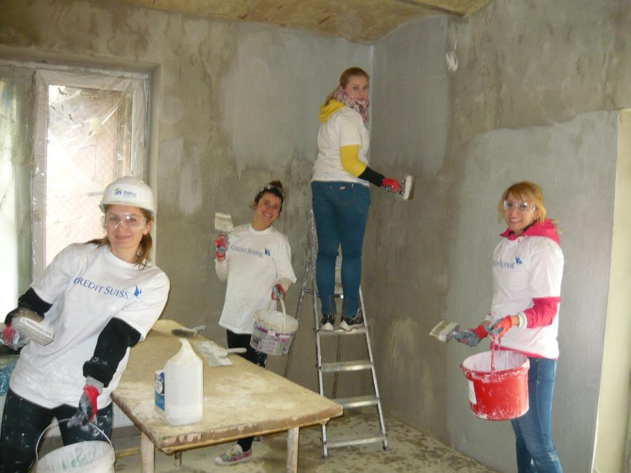 O Habitat for Humanity Poland Jesteśmy fundacją i organizacją pożytku publicznego, która: wybudowała 120 lokali mieszkalnych i pomogła ponad 1300 rodzinom poprzez projekty budowlane i remontowe,