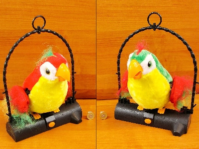 maskotka plusz Papuga naśladująca głos(nagrywanie, odtwarzanie), na