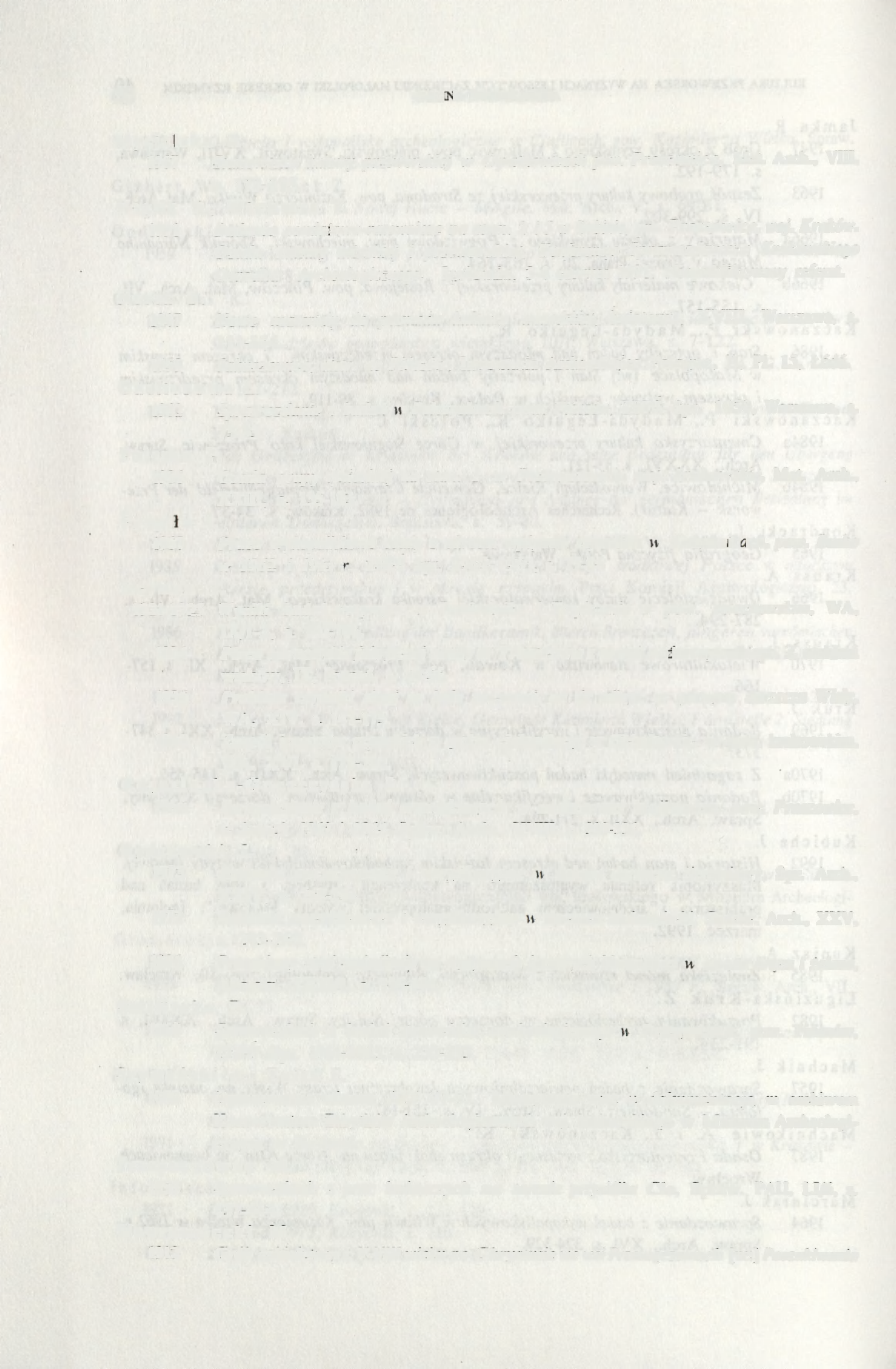 50 HALINA DOBRZAŃSKA M y c i els k a R. 1967 Stanowisko kultury przeworskiej w Opatkowicach pow. Proszowice, Mat. Arch., VIII, s. 173-185. Naglik R., Wichman T.