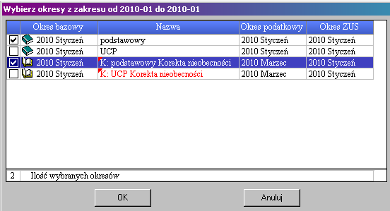 Forte Kadry i Płace 13 / 17 2. Deklaracje ZUS eksport zbiorczy Raport został rozbudowany tak, aby można było wykonywać eksport deklaracji za więcej niż 1 miesiąc.