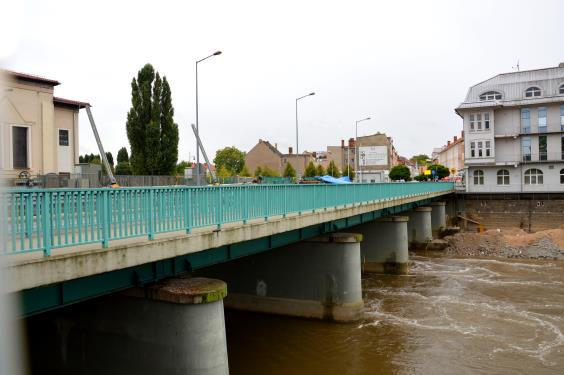 Jest Polsko-niemieckim przejściem granicznym.