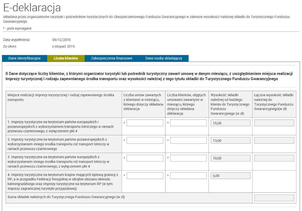 E-deklaracja wypełnianie e-deklaracji