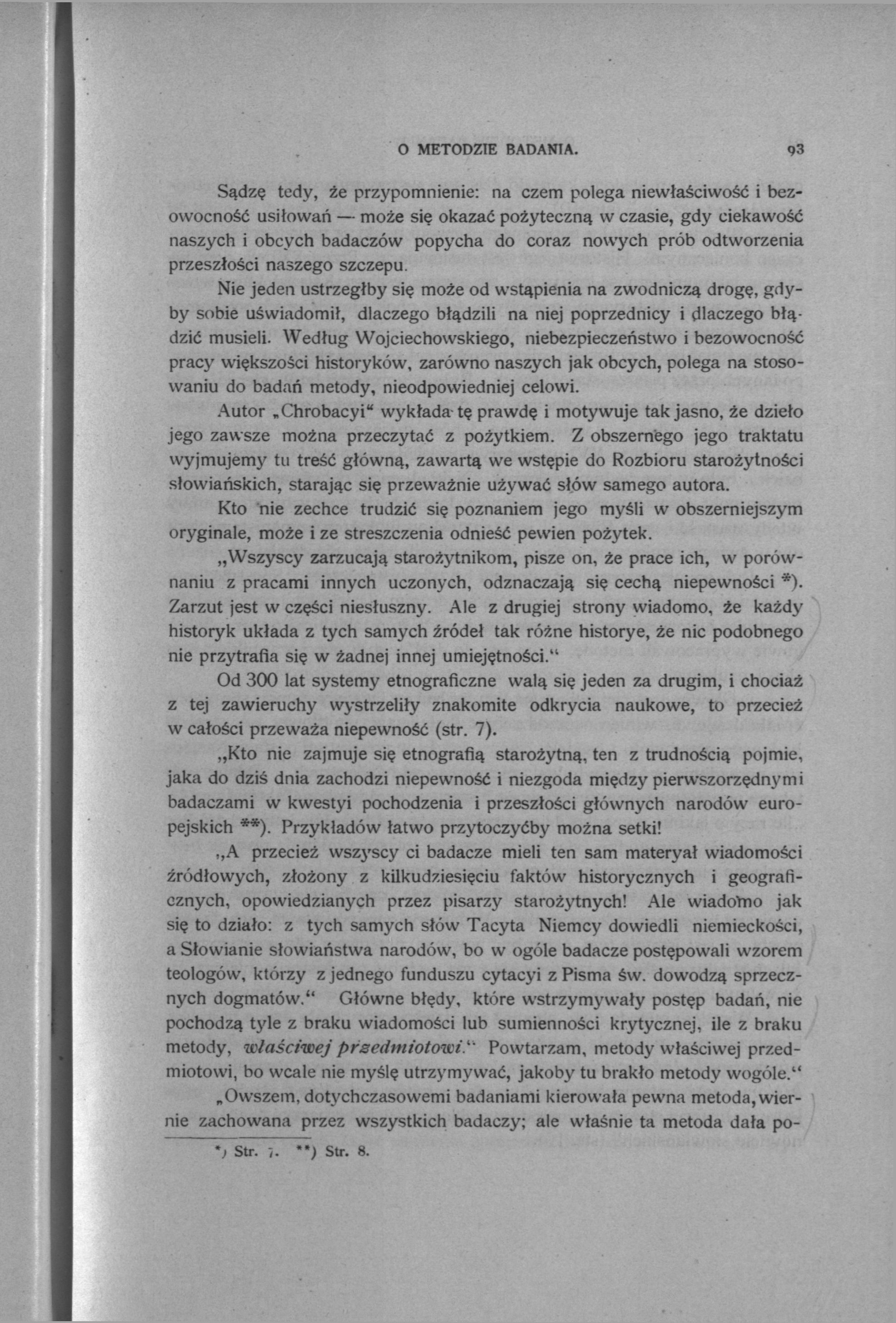 O METODZIE BADANÍ Α.