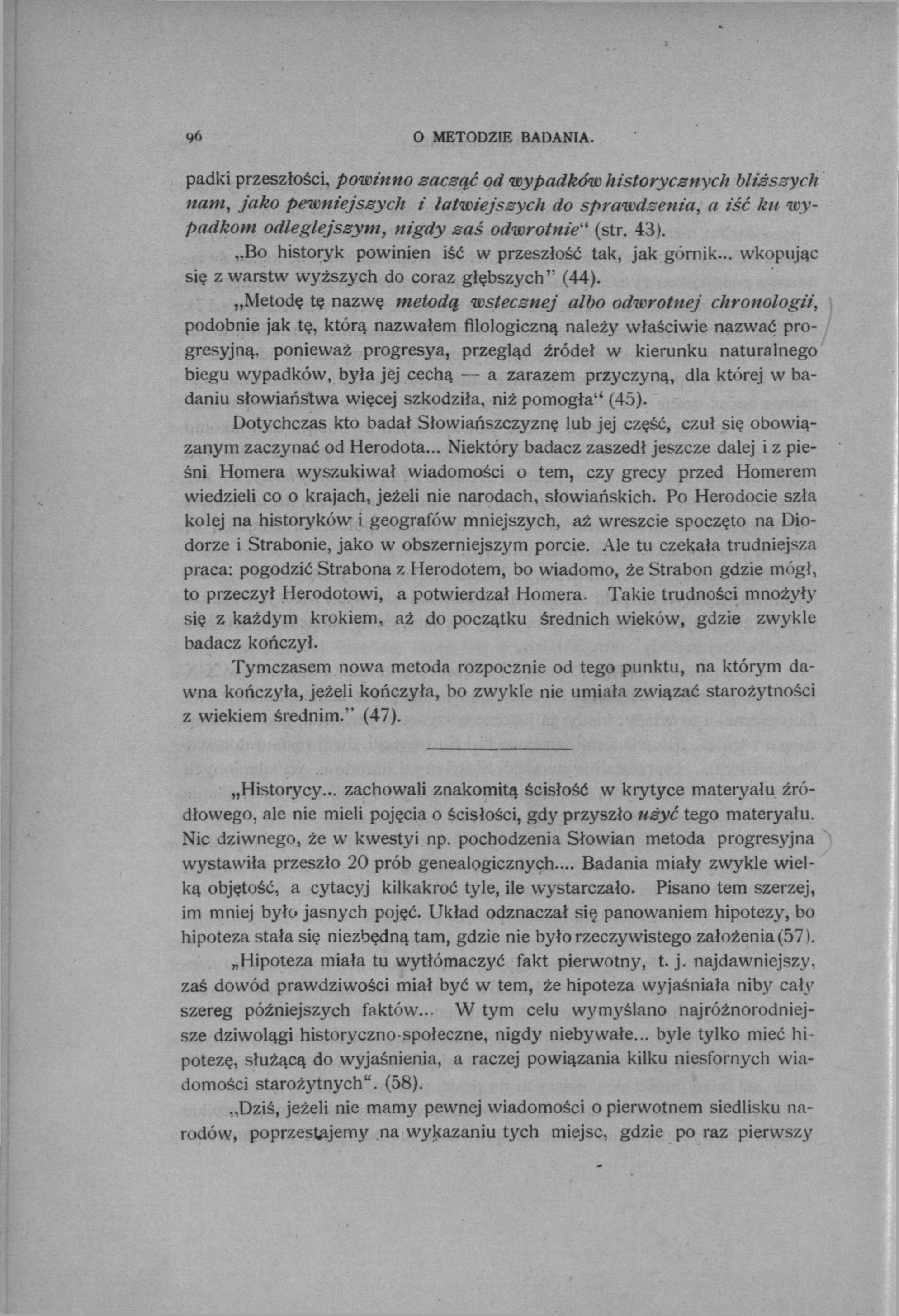 96 O METODZIE BADANIA.