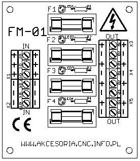 6. Porady W przypadku kiedy moduł FM - 01 nie pracuje poprawnie, pierwszym krokiem powinno być sprawdzenie czy problem jest natury elektrycznej czy mechanicznej (brak połączeń).