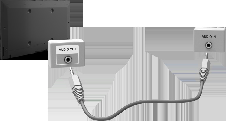 Podłączanie wyjście audio Dostępność zależy od określonego modelu i obszaru. Przed podłączeniem jakiegokolwiek urządzenia zewnętrznego lub kabla do telewizora należy sprawdzić numer modelu telewizora.