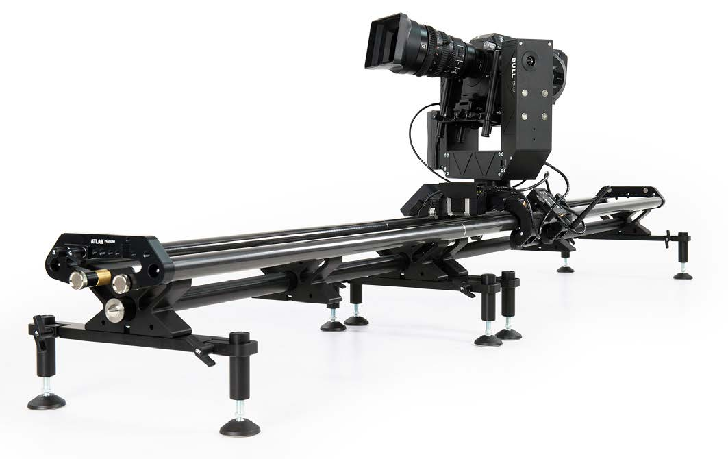 .. Napęd ATLAS MODULAR i głowica sterowana Niezbędne komponenty: slider ATLAS MODULAR dowolnej długości napęd ATLAS MODULAR głowica sterowana SLIDEKAMERA (np.