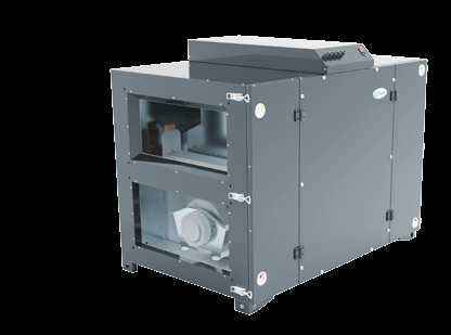 OnyX PASSIV 850 Informacje ogólne Maksymalny strumień powietrza [m 3 /h] 1175 Grubość ścianek [mm] 30 Masa [kg] 135 Napięcie znamionowe [V] 230V AC/50 Hz Sprawność temperaturowa odzysku ciepła [%] 90