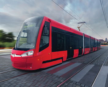 ŠKODA TRANSPORTATION Škoda Transportation oferuje doskonałe rozwiązania w zakresie produkcji i rozwoju tramwajów niskopodłogowych, pociągów metra oraz innych pojazdów przeznaczonych do efektywnej i