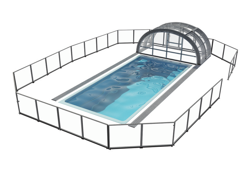 ALUNA PARAWAN PROSTY Produkt ten powstał z myślą o zapewnieniu dodatkowej ochrony podczas pobytu w basenie.