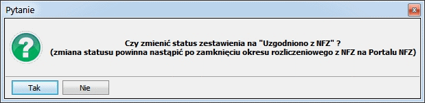 Następnie zostaje przygotowany i udostępniony aptekom wynik weryfikacji w postaci komunikatu zwrotnego zawierającego wyniki wstępnej analizy poprawności danych.