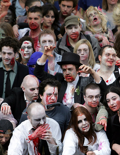 Zombie to stworzenie które pojawia się w podaniach ludowych, najczęściej jest to ożywiony trup, lub ciało pozbawione świadomości Źródło: Wikipedia Bank zombie oznacza instytucję finansową której