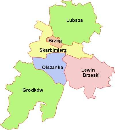 8 3. Informacje ogólne Gmina Grodków położona jest w południowo - zachodniej części województwa opolskiego w powiecie brzeskim.