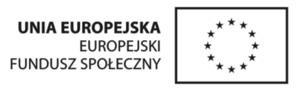 Projekt realizowany jest w ramach Priorytetu VI Programu Operacyjnego Kapitał Ludzki, Działanie 6.