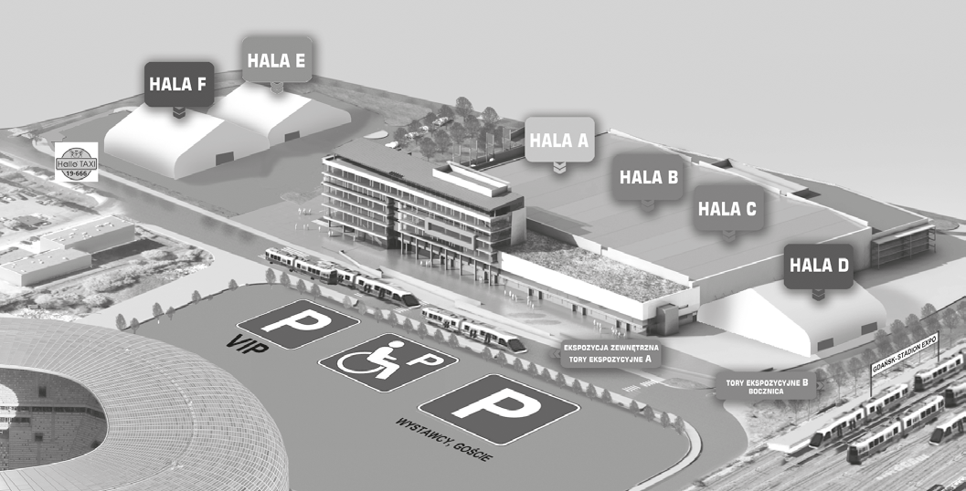 TRAKO TRAKO 2017 AMBEREXPO Centrum Wystawiennniczo-Kongresowe ul. Żaglowa 11, 80-560 Gdańsk GPS 54.386424, 18.