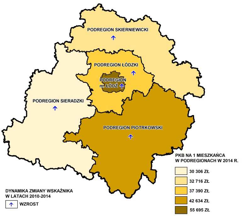 1. Wydajność pracy WDB na 1 pracującego 2010 2011 2012 2014 2015 łódzkie 81 953 88 251 94 231 97 104 100 204 bd Polska 92 071 98 860 103 966 107 093 109 921 bd zł 120 000 100 000 80 000 60 000 40 000
