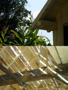 Reutilizarea materialelor de constructie cat si utilizarea noilor materiale in armonie cu cele traditionale se prezinta ca o solutie eficienta atat din punct de vedere estetic(prin patina unica) cat