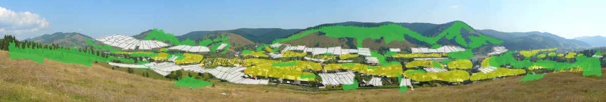 Zona de studiu este un teritoriu între spatiul rural si spatiul natural, rural datorită prezentei terenurilor agricole si natural, pentru că peisajul reprezintă un fundal deosebit, atractiv,